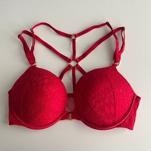 Victoria's Secret Red Bra size 34B